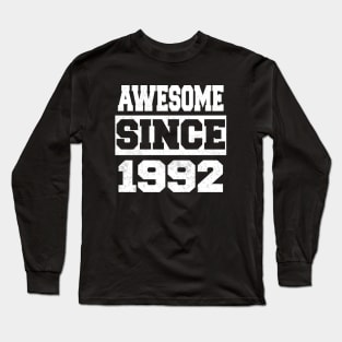 Awesome since 1992 Long Sleeve T-Shirt